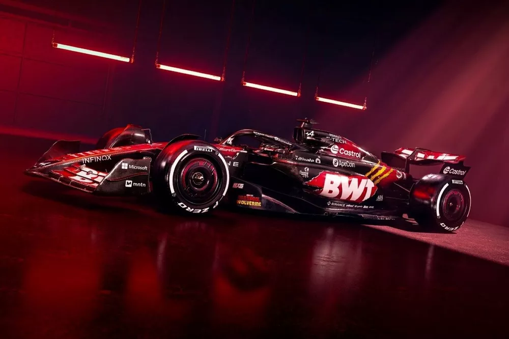 Alpine Deadpool Wolverine livery