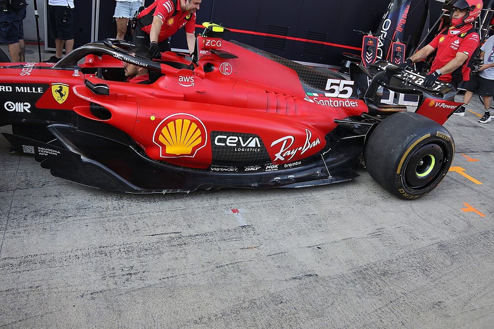 Ferrari SF-23 technical detail 
