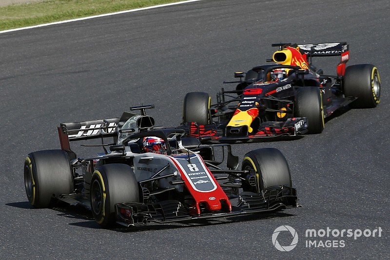 Grosjean huitième... sans télémétrie !