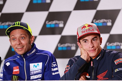 Márquez: "Me gustaría hacer las paces con Rossi"