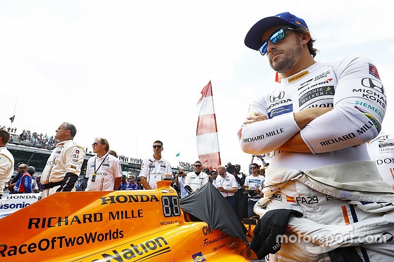 Fernando Alonso y McLaren correrán las 500 Millas de Indianápolis en 2019