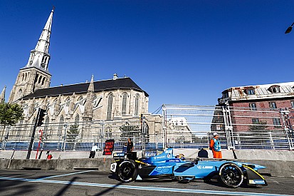 Montreal ePrix: Prost tops practice, huge shunt for Buemi