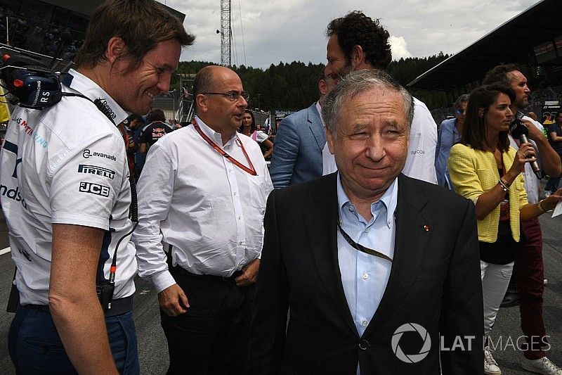 Rob Smedley, Williams y Jean Todt, Pressidente de FIA.