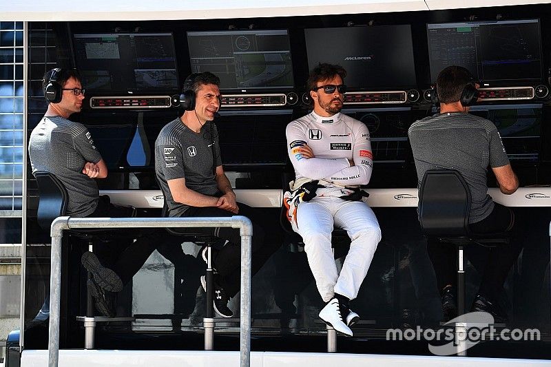 Fernando Alonso, McLaren, Andrea Stella, ingeniero de McLaren