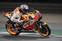 M&aacute;rquez lidera el warm up en Qatar antes de caerse