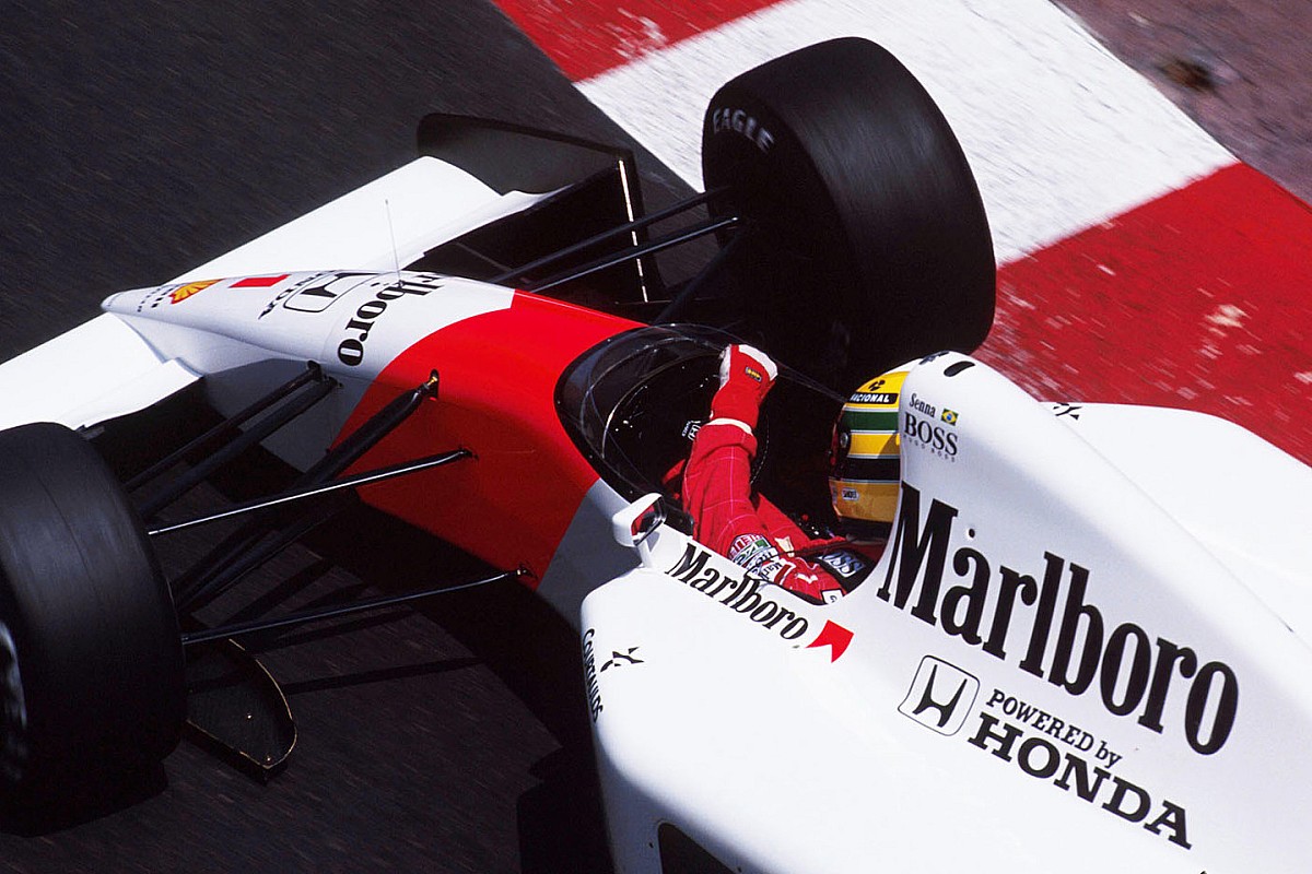 爆買い！ McLaren 1989 MP4/5 モナコGP優勝（マクラーレンの1つの #1 ミニカー