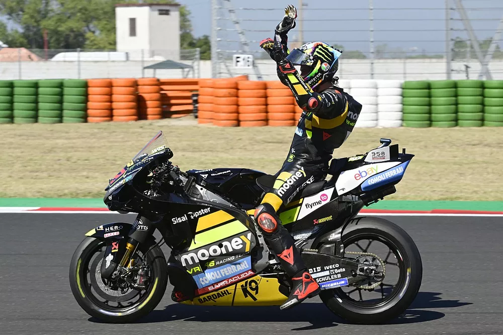 Segundo lugar Marco Bezzecchi, VR46 Racing Team