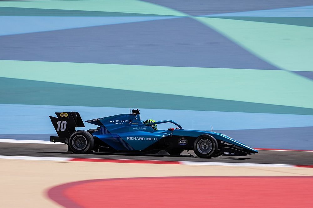 Caio Collet no GP do Bahrein da Fórmula 3 2022