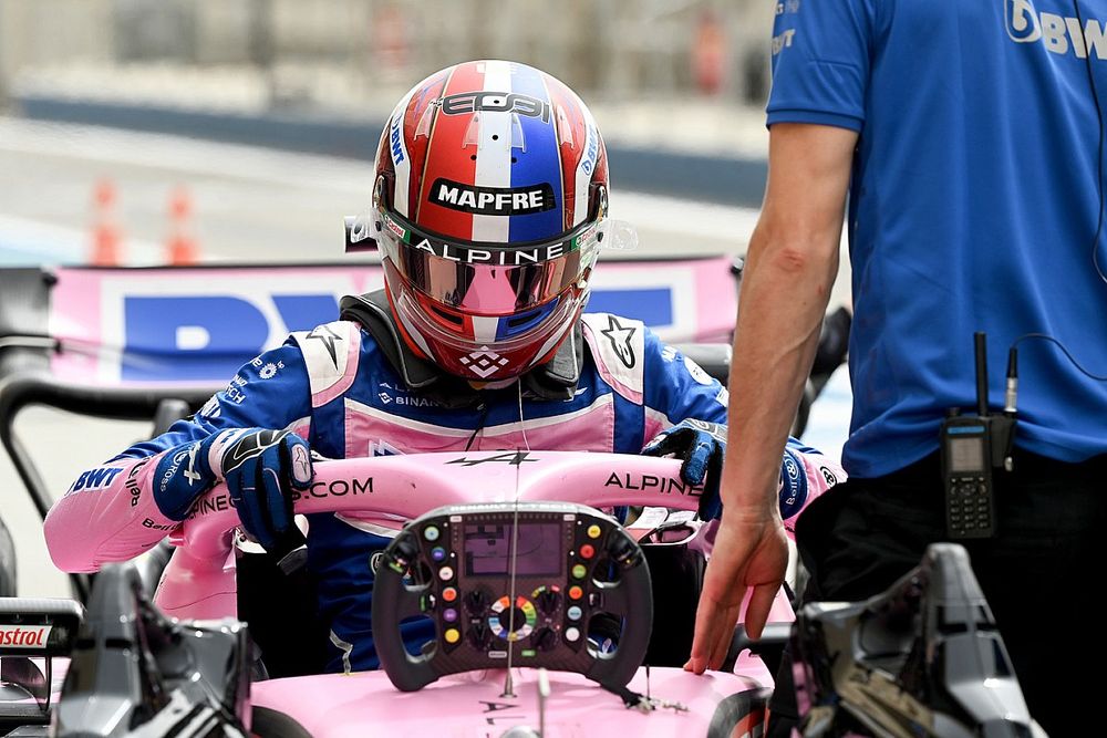 Esteban Ocon, Alpine A522 
