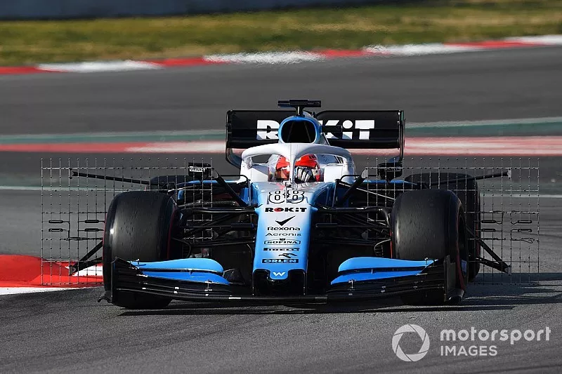 Robert Kubica, Williams FW42 avec capteurs a&eacute;ro