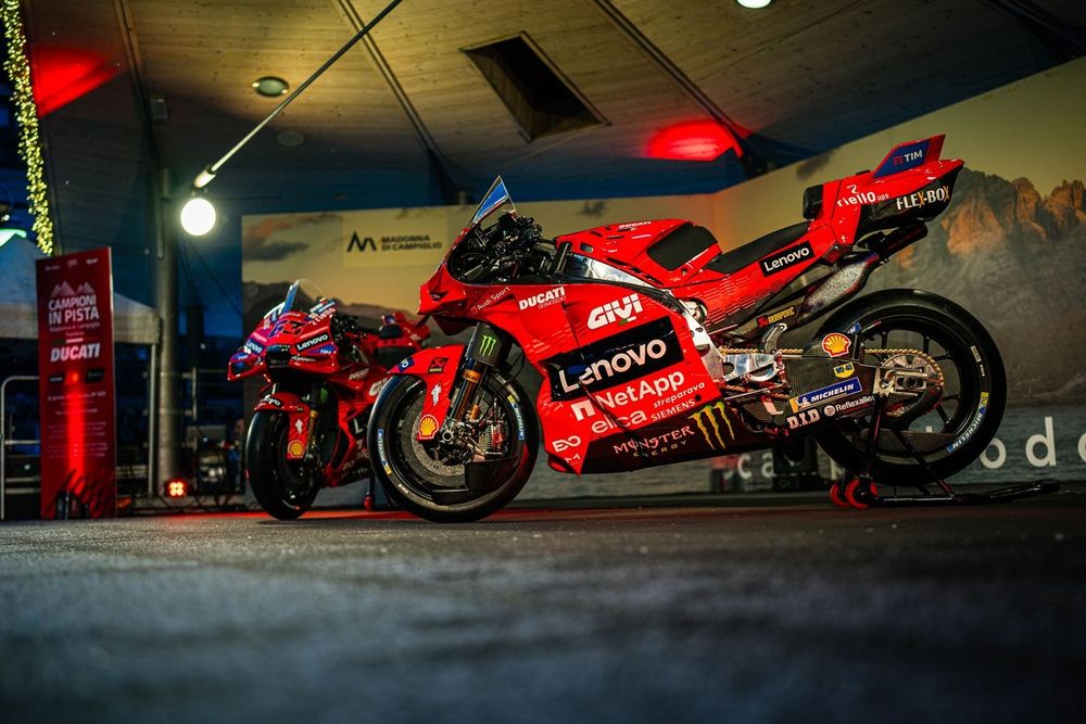 Campioni In Pista with Marc Marquez and Francesco Bagnaia, Ducati Team