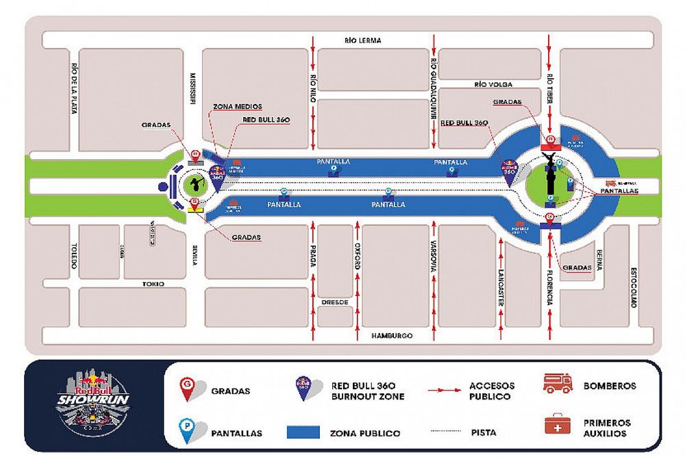 Mapa Show Run CDMX 2021