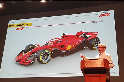 Concept F1-auto voor 2021 gelekt