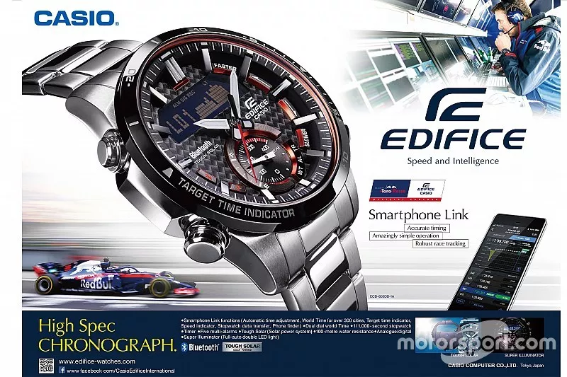 Casio EDIFICE ECB800: The watch that evolved through motorsport