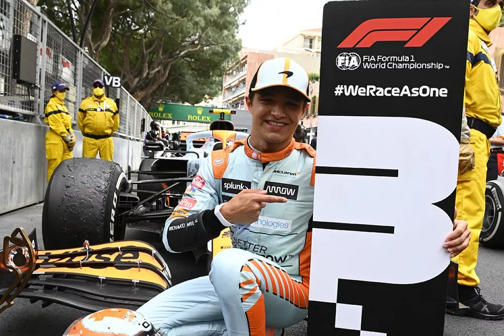 Lando Norris, McLaren, 3rd position