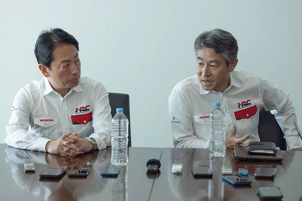 渡辺康治/HRC社長、角田哲史/HRC F1プロジェクトLPL