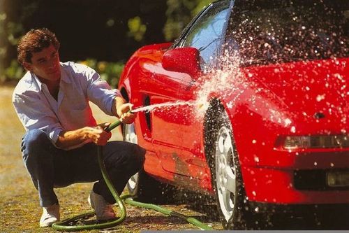 El Honda NSX personal de Ayrton Senna sale a la venta