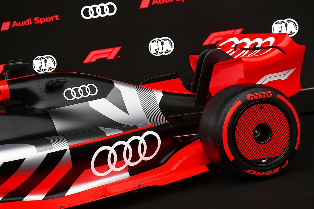 The Audi Sport F1 concept car