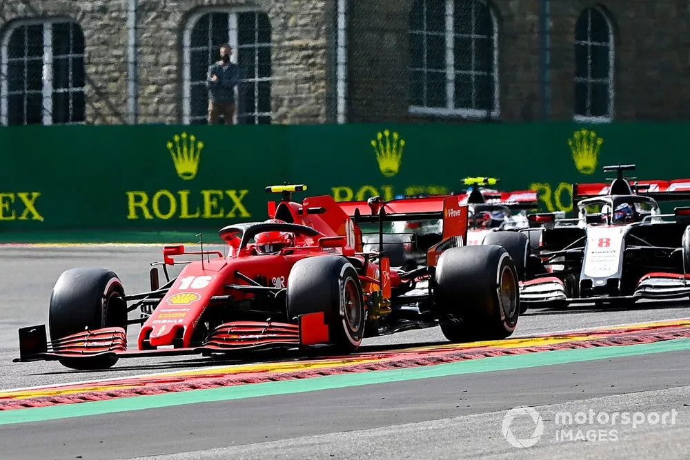 Charles Leclerc, Ferrari SF1000, Romain Grosjean, Haas VF-20