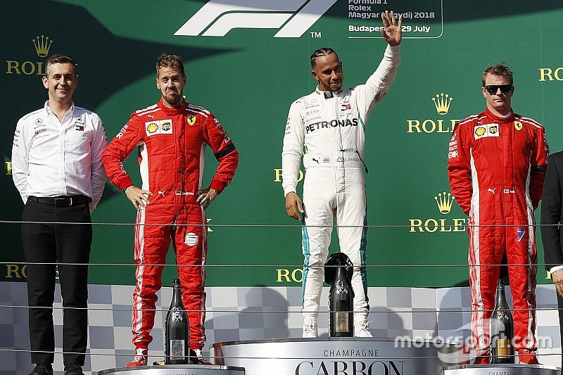 Macaristan GP: Hamilton kazandı, Vettel ikinci oldu!