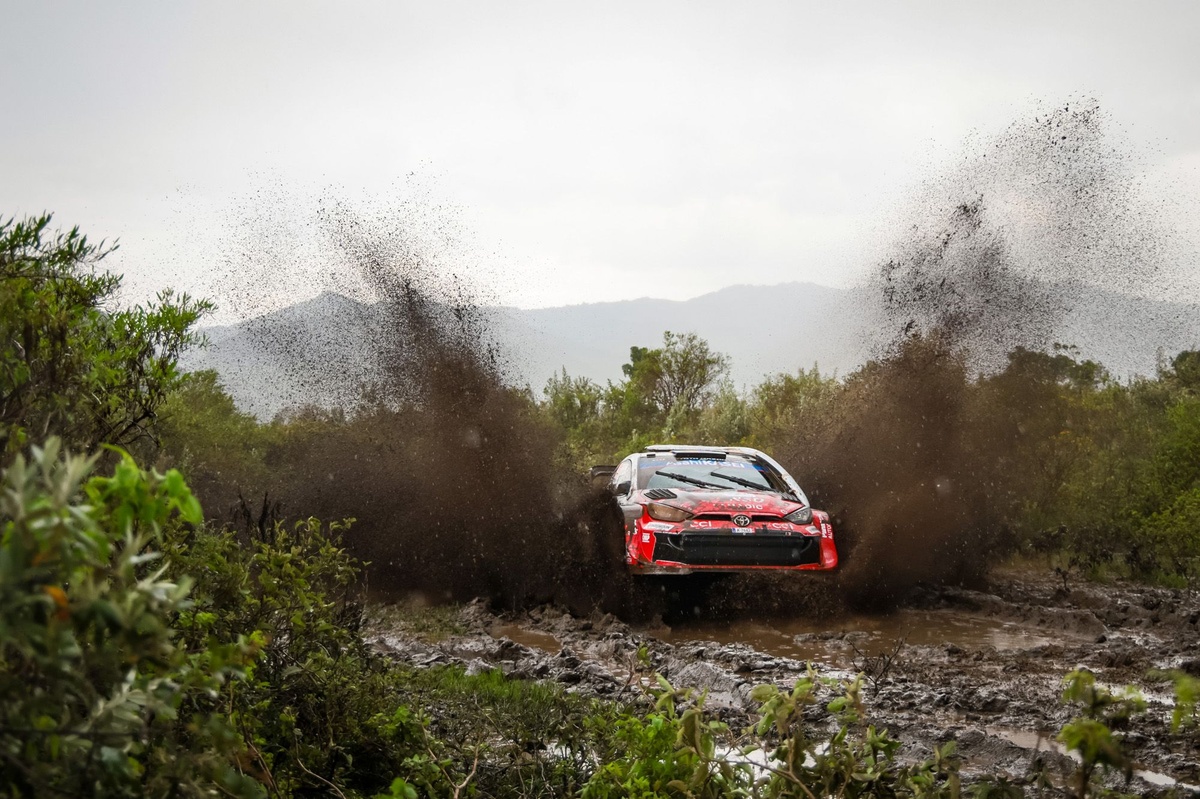 WRC Safari Rally Kenya: Oliver Solberg leads as Sebastien Ogier hauls himself into contention 