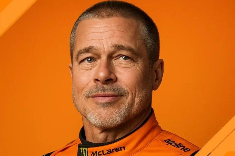 Brad Pitt testet Formel-1-McLaren: Diese Szene kommt nicht im Film vor!