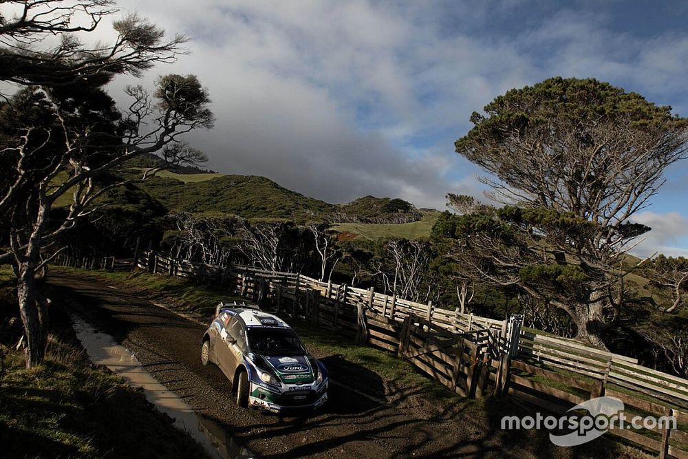Petter Solberg and Chris Patterson, Ford Fiesta RS WRC, Ford World Rally Team