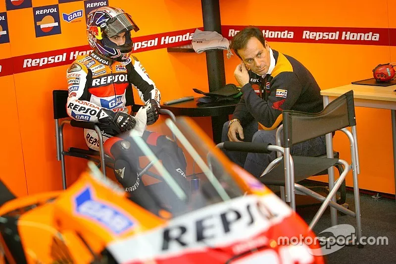 Dani Pedrosa et Alberto Puig