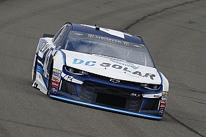Kyle Larson on Harvick wreck: "We were both racing really hard"