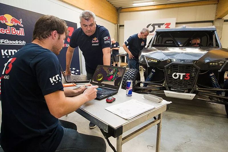 Jean-Marc Fortin working on the OT3 by Overdrive