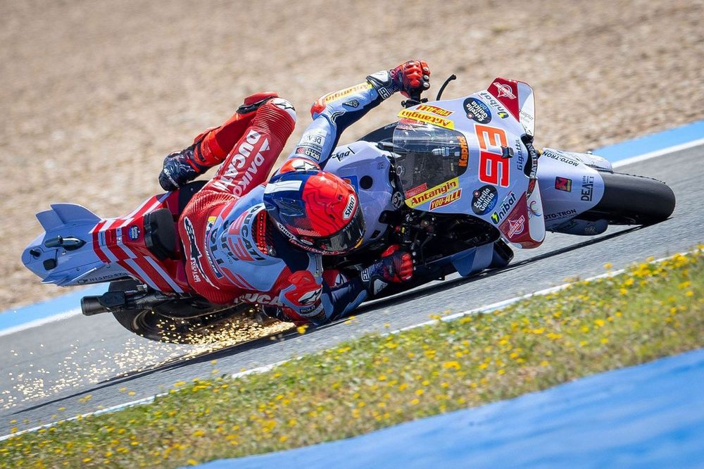 Ca&iacute;da de Marc M&aacute;rquez, Gresini Racing