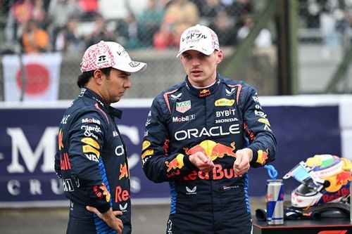 Verstappen reconoce que Checo P&eacute;rez "estuvo bastante cerca" en la clasificaci&oacute;n