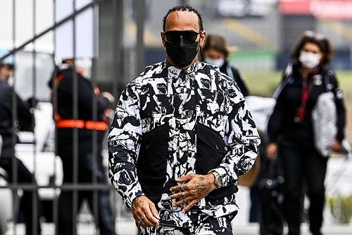 Hamilton afronta posible sanci&oacute;n en parrilla en el GP de Brasil 2021