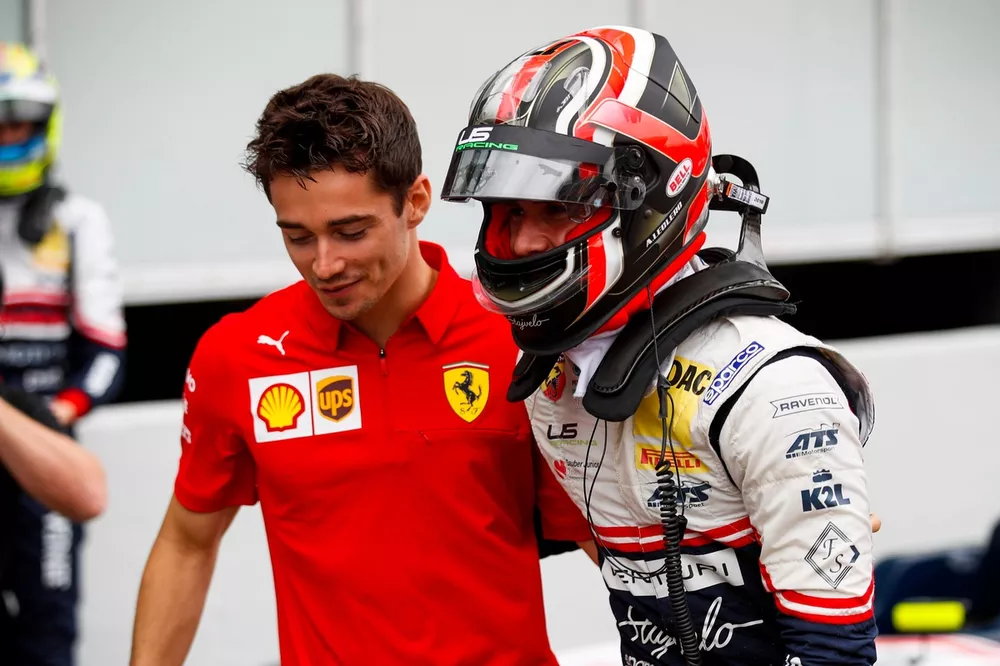 Charles Leclerc and Arthur Leclerc