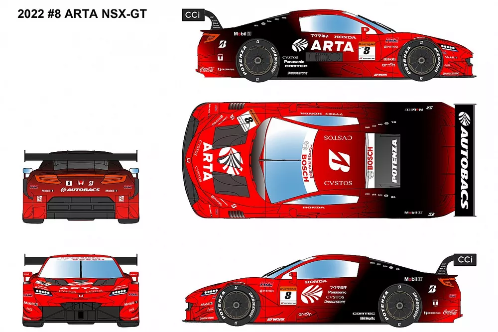 2022 #8 ARTA NSX-GT