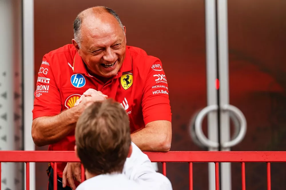 Frederic Vasseur, Team Principal e General Manager, Scuderia Ferrari