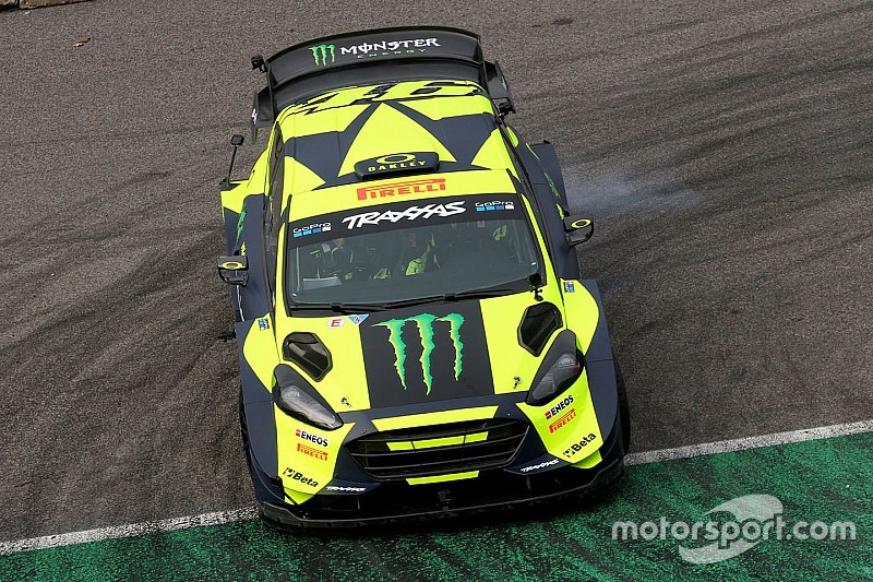 Así es la decoración del Ford Fiesta WRC Plus de Valentino Rossi