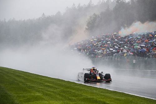 F1 Grand Prix race results: Verstappen wins rain-ruined Belgian GP