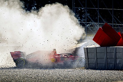 Video: Vettel'in testlerde yaptığı kazanın görüntüsü ortaya çıktı