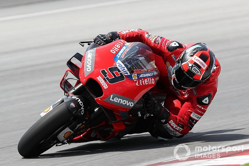 Гонщики Ducati заняли четыре первых строчки по итогам финального дня тестов MotoGP