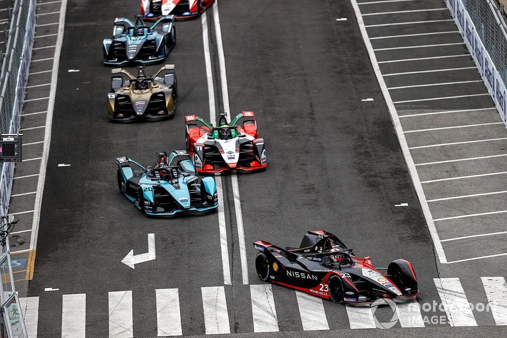Sebastien Buemi, Nissan e.dams, Nissan IMO2, Mitch Evans, Jaguar Racing, Jaguar I-Type 5, Lucas Di Grassi, Audi Sport ABT Schaeffler, Audi e-tron FE07