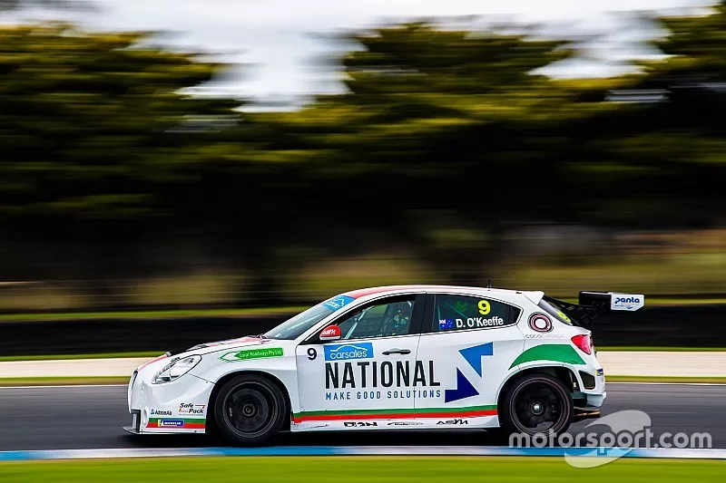 Dylan OKeeffe, Ashley Seward Motorsport Alfa Romeo Giulietta