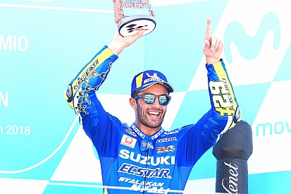 Iannone copia l'assetto di Rins e conquista il terzo podio: "Ho cambiato lo stile di guida"