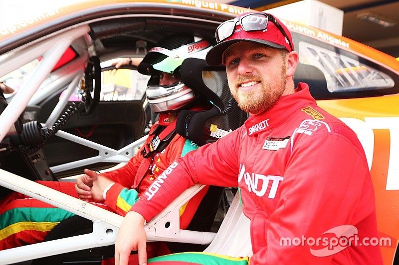 Justin Allgaier e Miguel Paludo em Goiânia