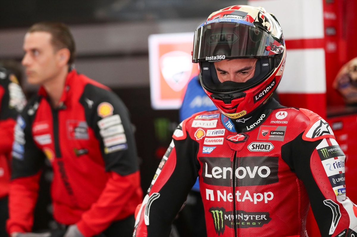 Marc Marquez penalised for Fabio di Giannantonio clash in US GP sprint