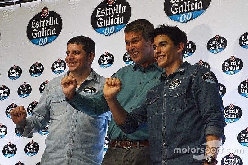 Alex Barros, Fausto Macieira e Marc Márquez