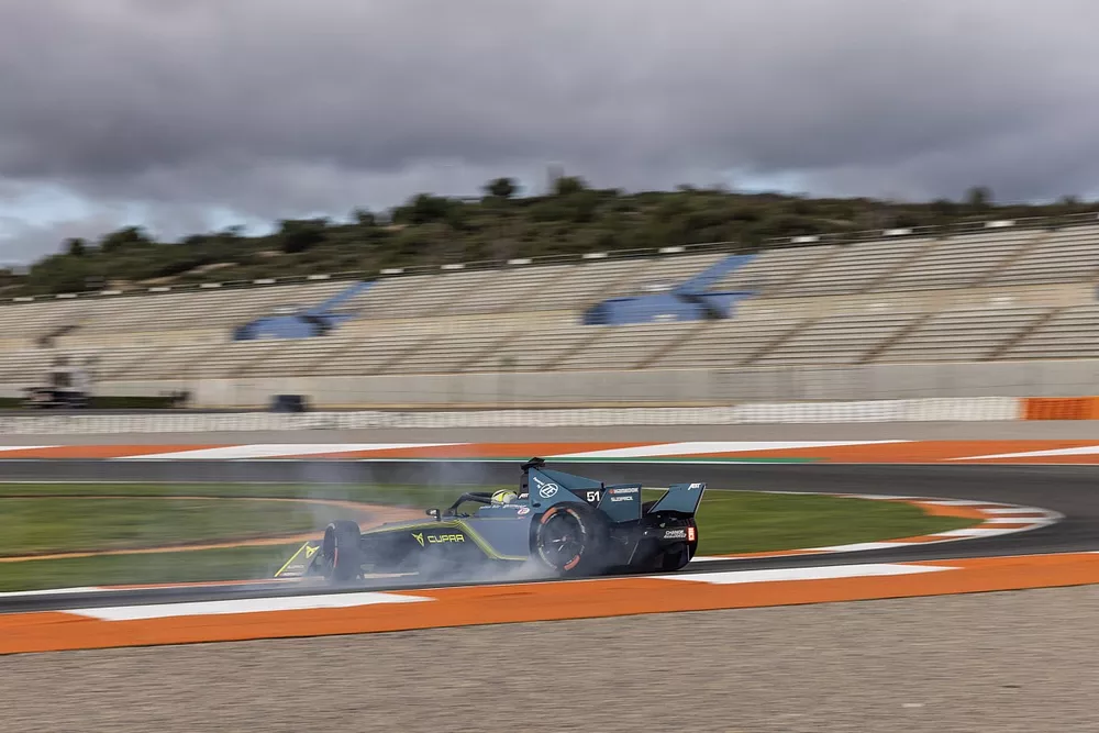 Nico Muller, ABT CUPRA Formula E Team, Mahindra M9Electro, spins