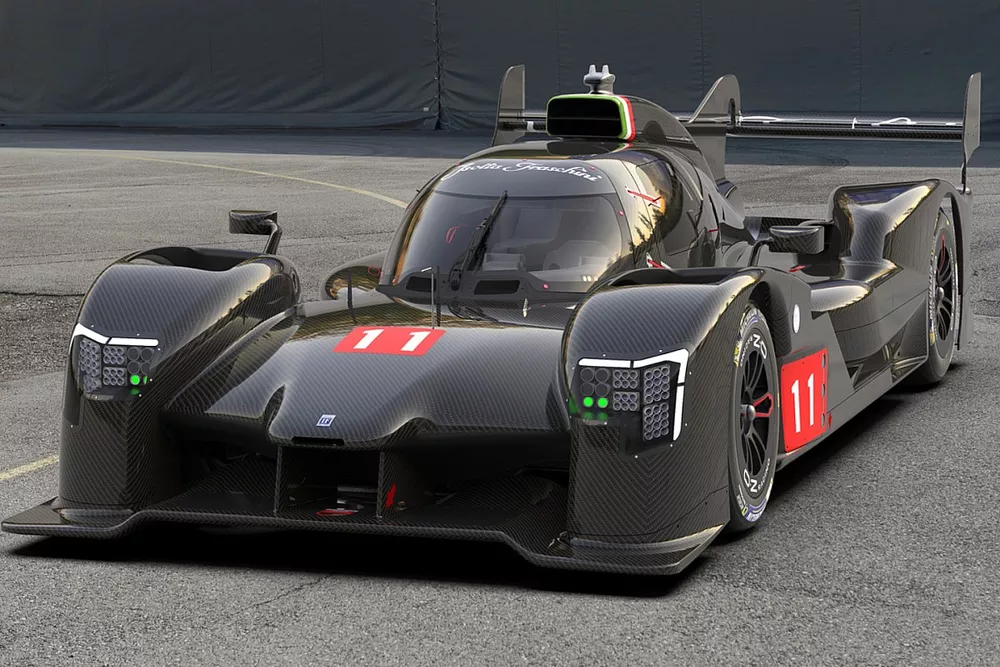 Rendering Isotta Fraschini per test a Vallelunga