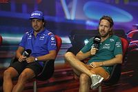 F1: Vettel explica relação distante com Alonso e compara a Hamilton