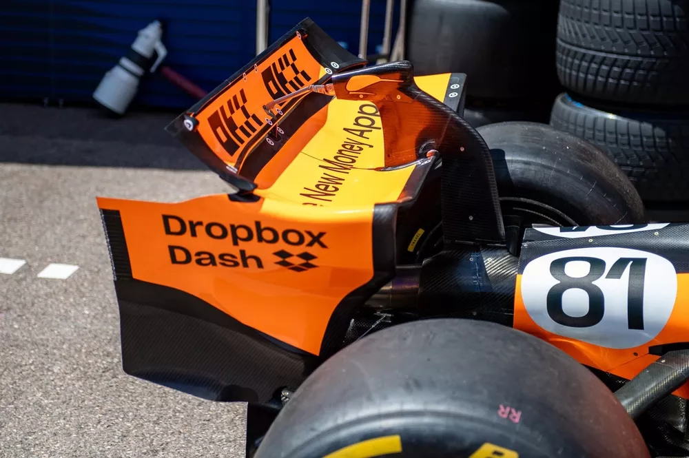 Detalle técnico de McLaren